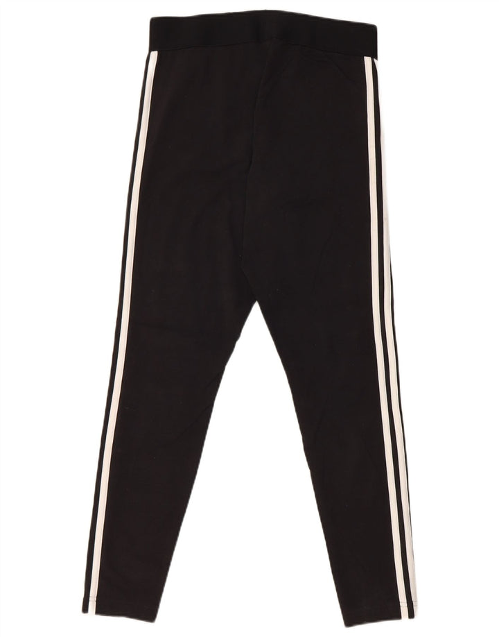 Leggings pentru femei Adidas UK 12/14 bumbac mediu negru