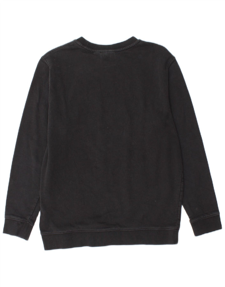 VANS Pulover cu grafic pentru femei UK 14, mare, negru, bumbac