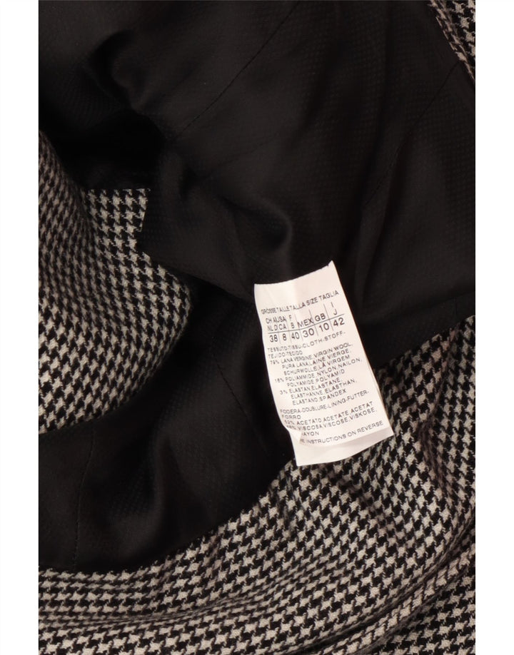 MAX MARA Set fuste 2 piese 4 nasturi pentru femei UK 10 Mic W28 Gri Clasic