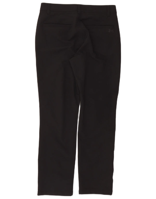 Pantaloni chino drepti pentru femei Under Armour W32 L30 bleumarin