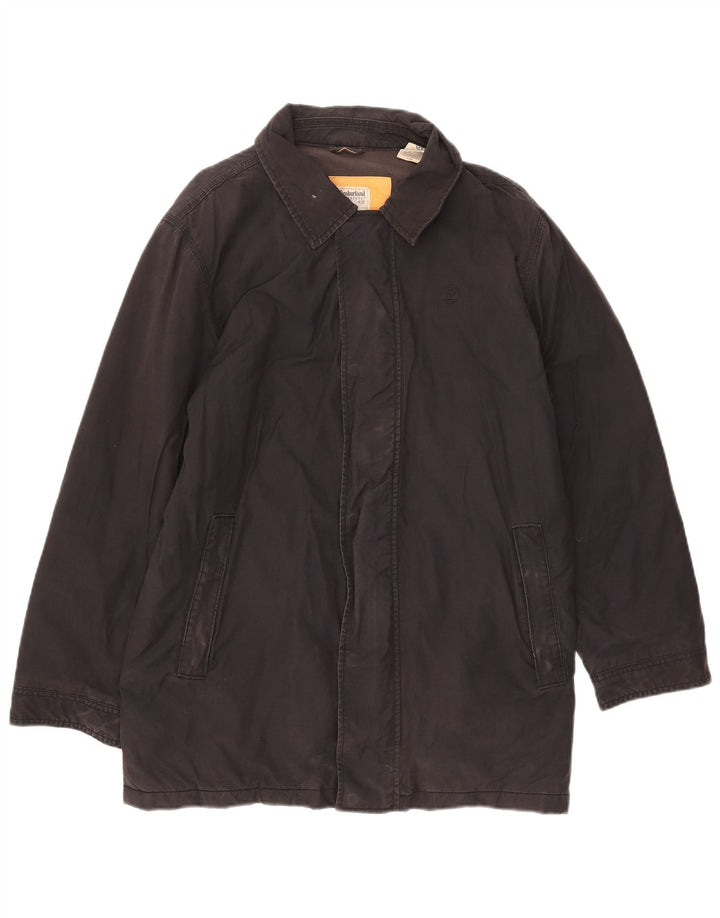 Jachetă de vânt pentru bărbați Timberland UK 36, bumbac negru mic