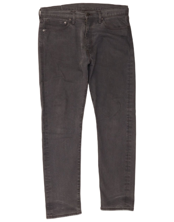Blugi slim pentru bărbați Levi's W34 L32 bumbac gri