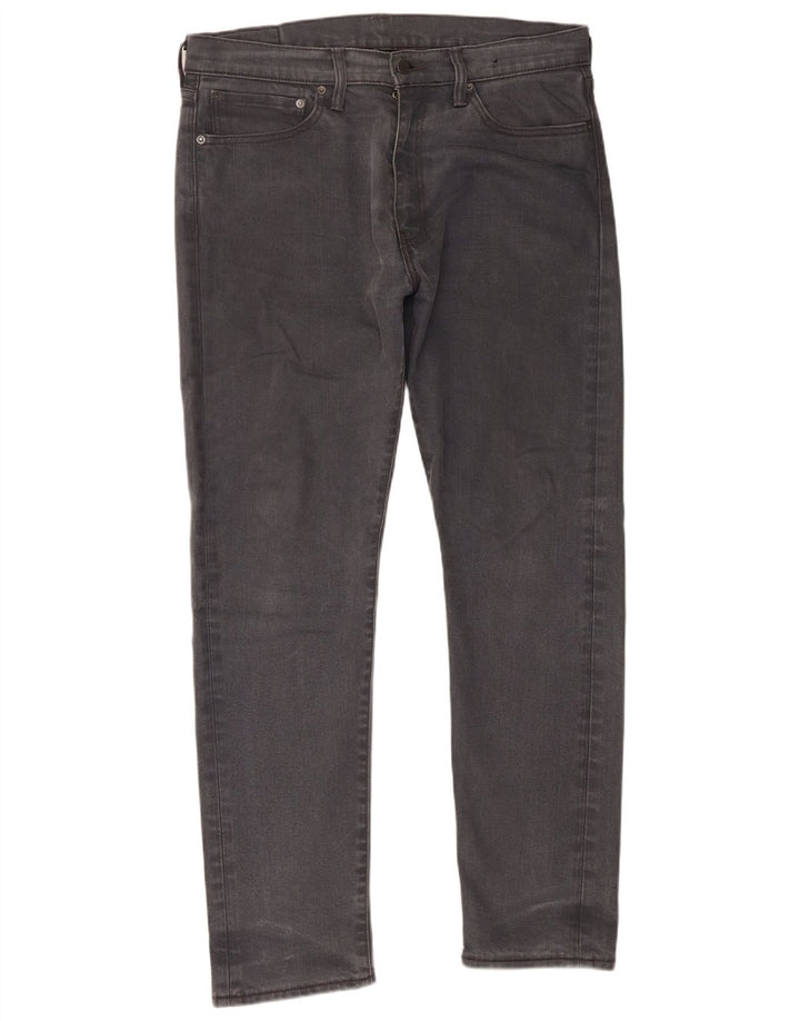 Blugi slim pentru bărbați Levi's W34 L32 bumbac gri