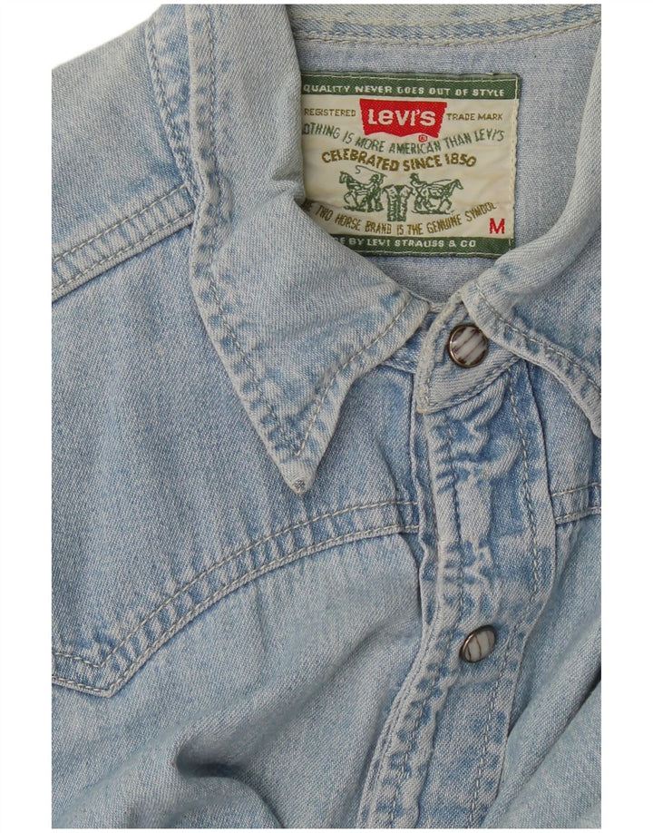 Cămașă de blugi pentru bărbați Levi's, albastru mediu