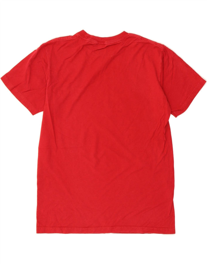 VANS Mens Graphic T-Shirt Top Small Red Cotton Vintage Vans and Second-Hand Vans from Messina Hembry 