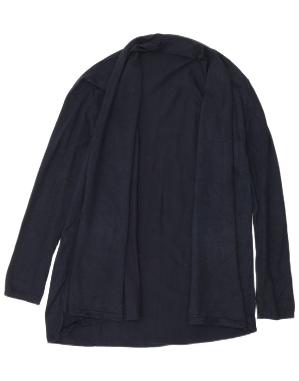 Pulover cardigan deschis pentru femei Zara UK 12 Medium Bleumarin