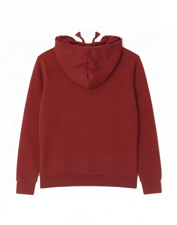 Pulover Adidas pentru femei UK 12 Bumbac Burgundy mediu