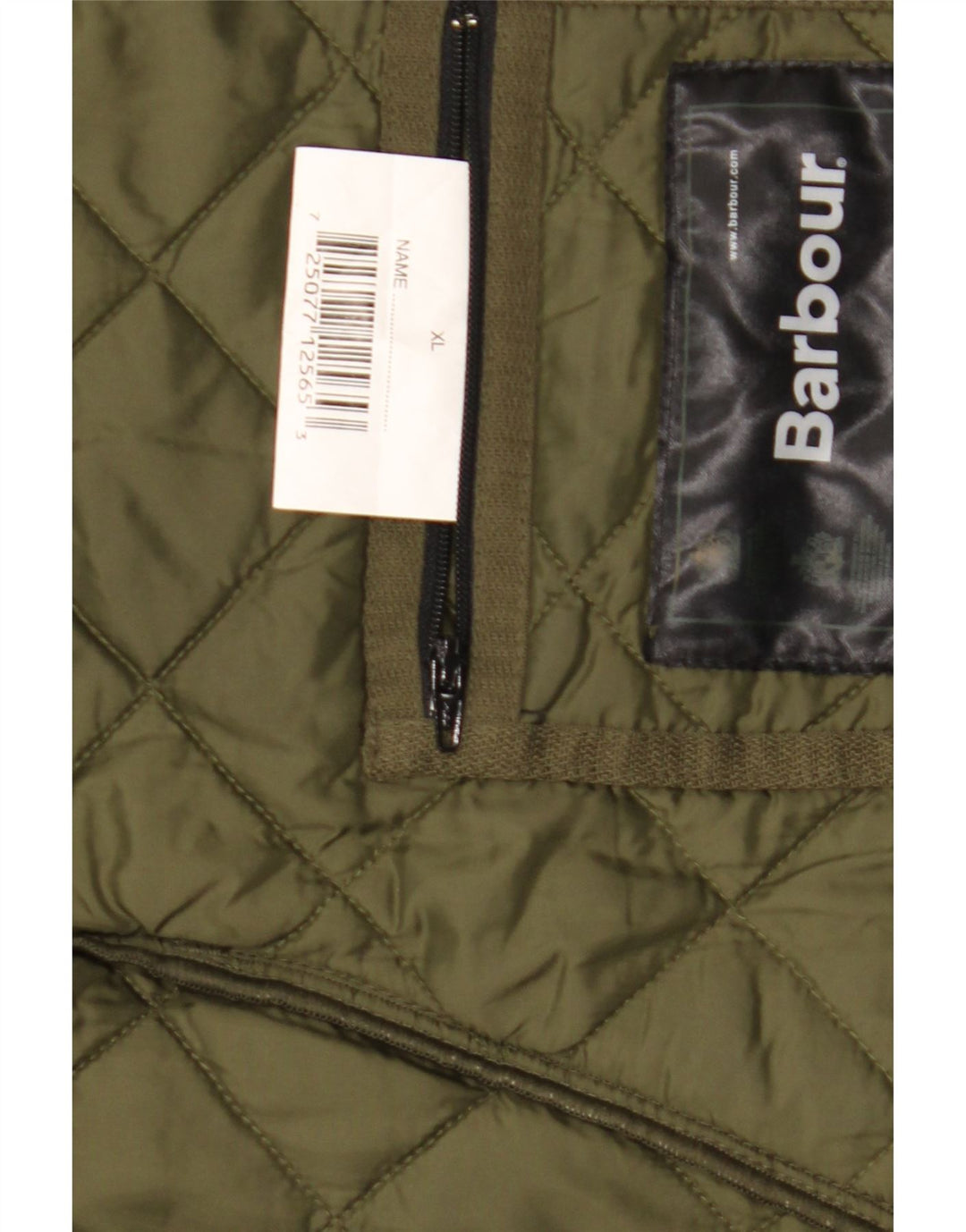 Jachetă matlasată pentru bărbați Barbour UK 42 XL Poliester verde
