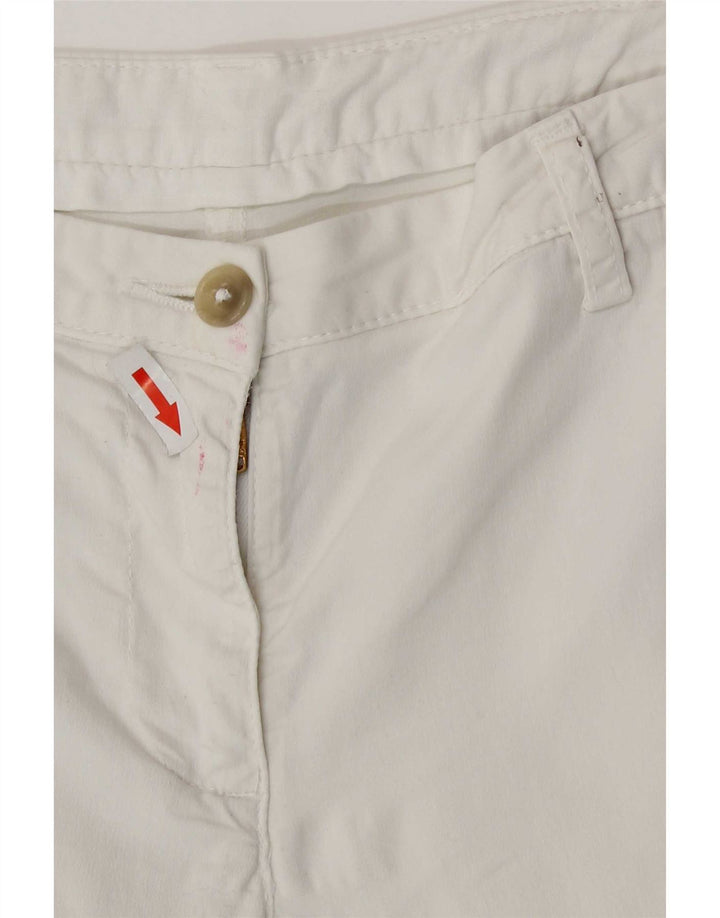 Pantaloni scurți chino pentru femei Kappa EU 40 Medium W32 Bumbac alb