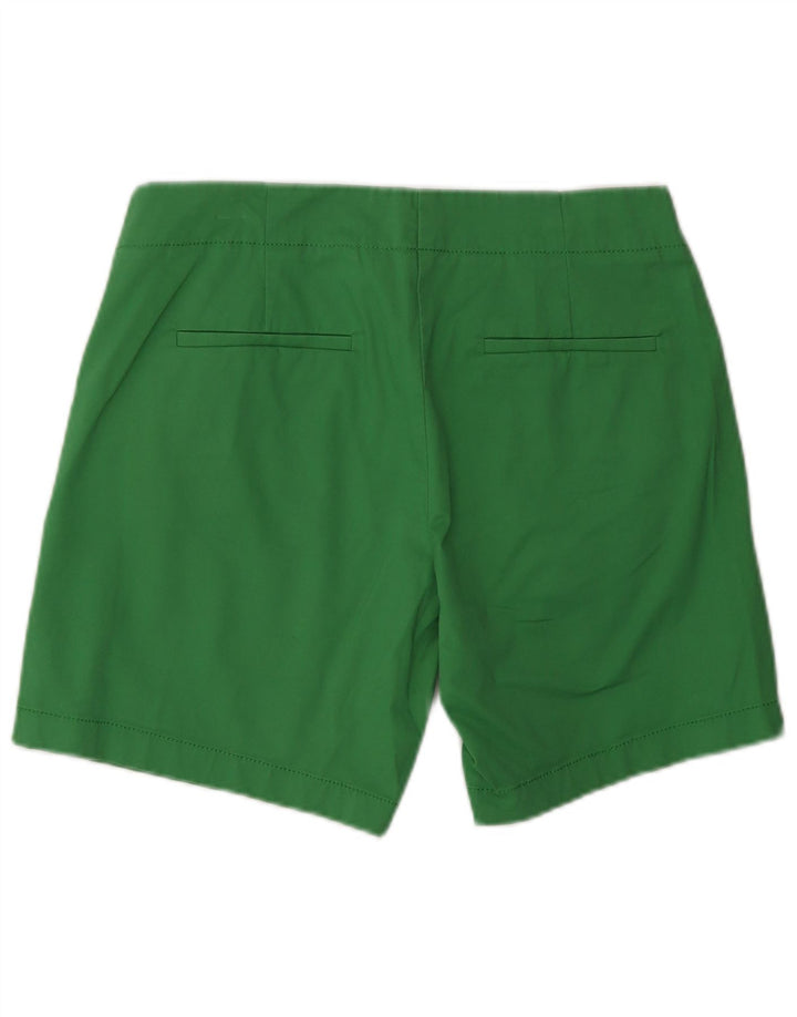 Pantaloni scurti chino pentru femei J. Crew US 6 Medium W30 Bumbac verde