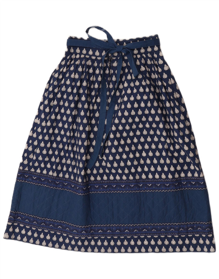 Fusta A-Line pentru femei Charles Demery, cu model abstract, W28 Medium Blue Bohemia