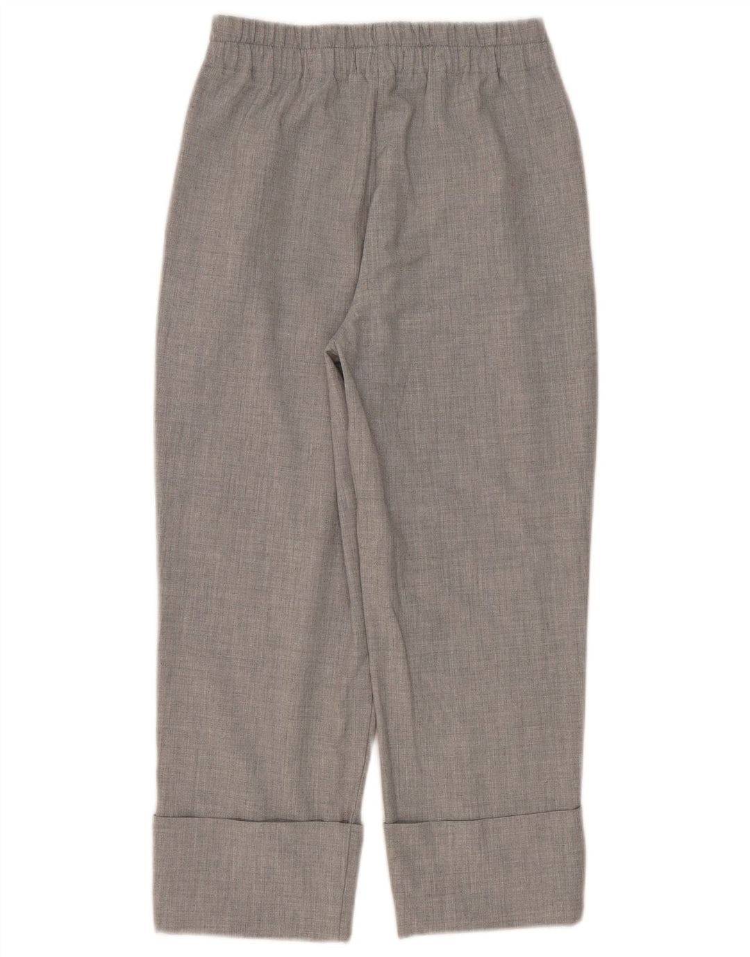 Pantaloni tăiați drept pentru femei Zara Mici L26 L24 Gri
