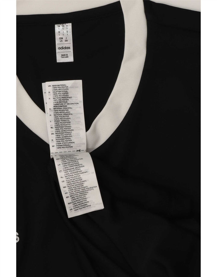 Tricou pentru bărbați Adidas Aeroready Top mare din poliester negru