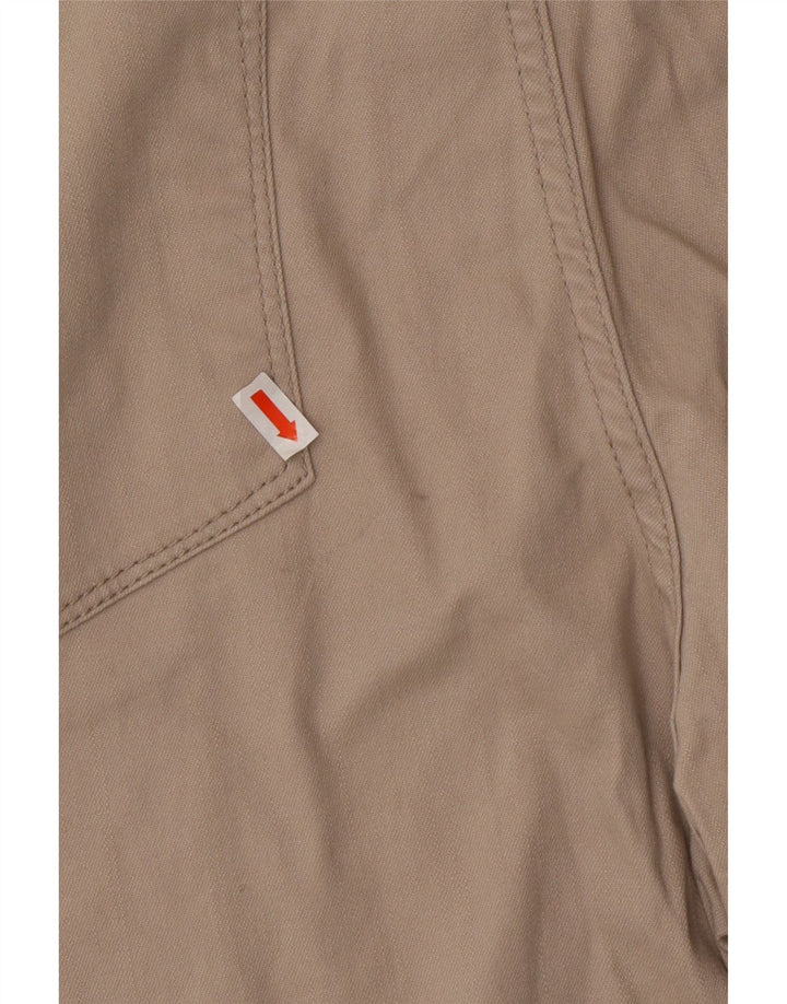 Pantaloni scurți casual LEE Riders pentru femei cu talie medie US 20 2XL W40 bumbac bej