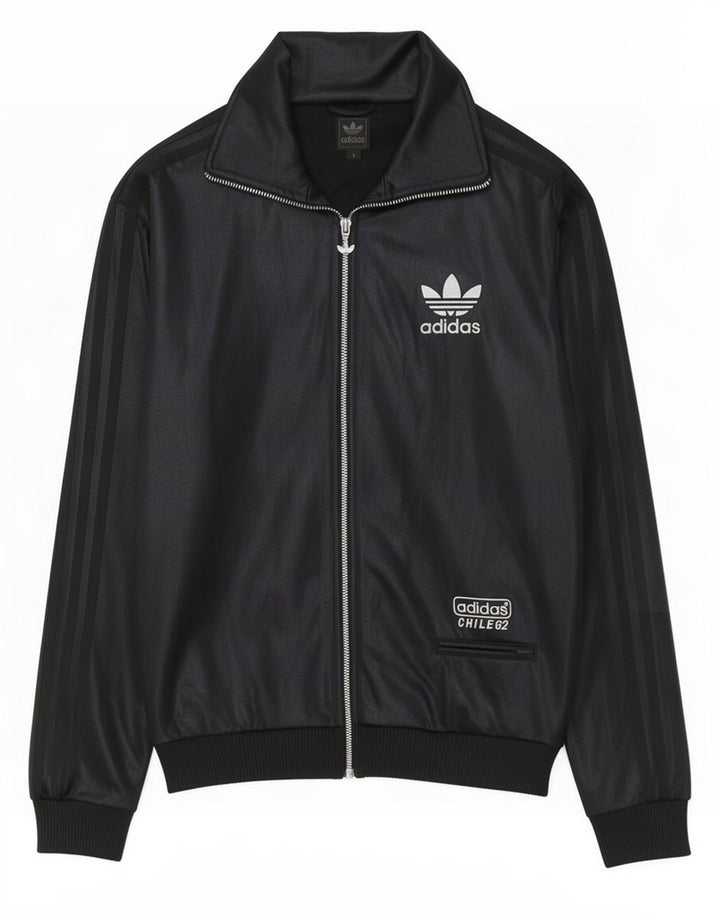 Jachetă de trening pentru bărbați Adidas Chile 62, poliester negru mic