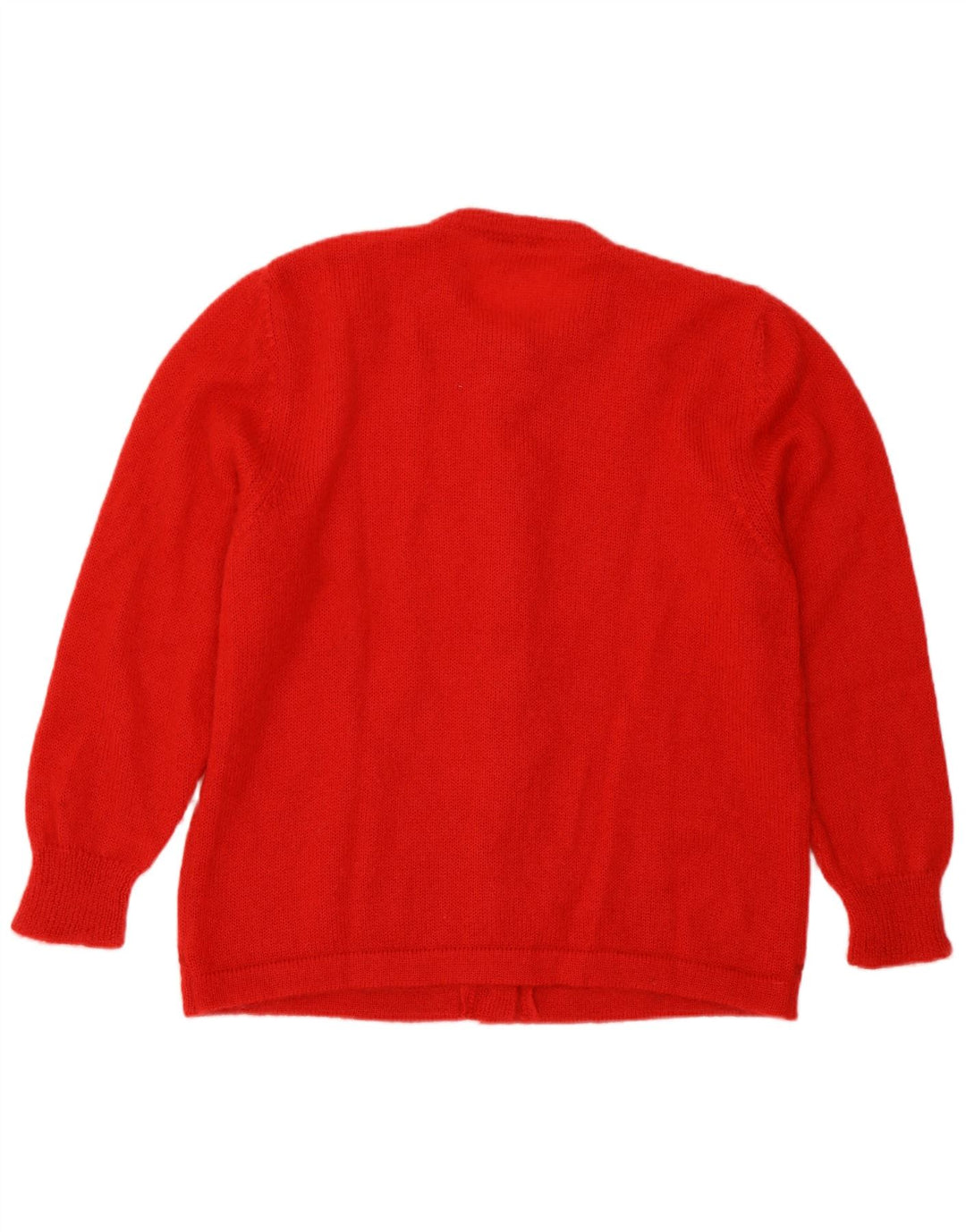 Pulover cardigan Colombo pentru femei IT 44 Medium Red Mohair