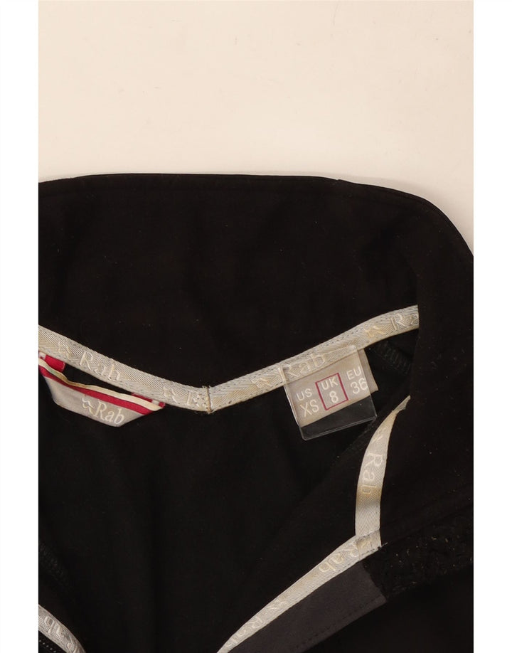 Jachetă de vânt pentru femei RAB UK 8 Small Black Colorblock