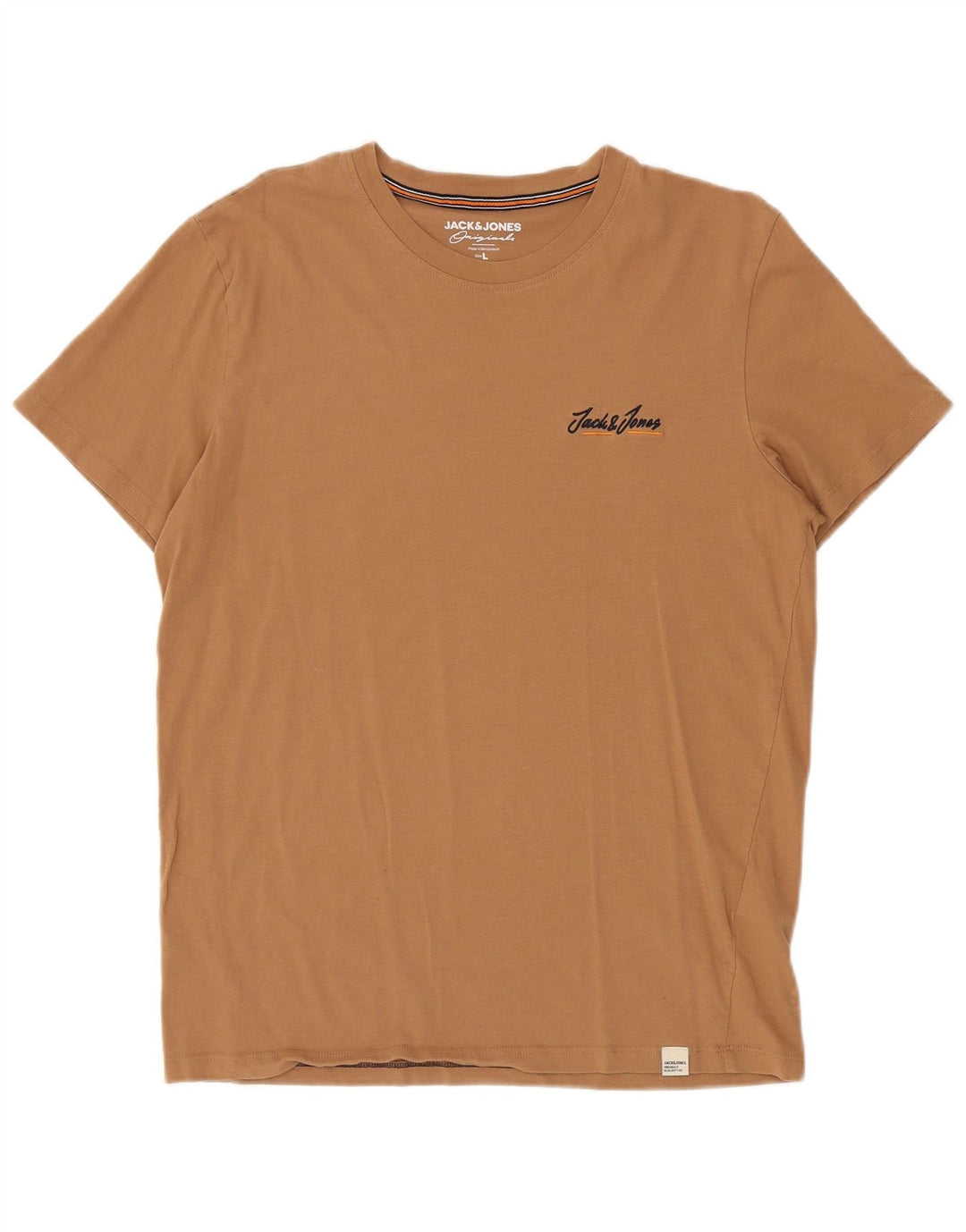 Jack & Jones Tricou Bărbați Top Mare Maro Bumbac