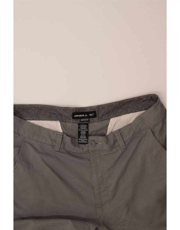 O'NEILL Mens Chino Shorts W38 XL Grey Polyester Vintage O'Neill and Second-Hand O'Neill from Messina Hembry 