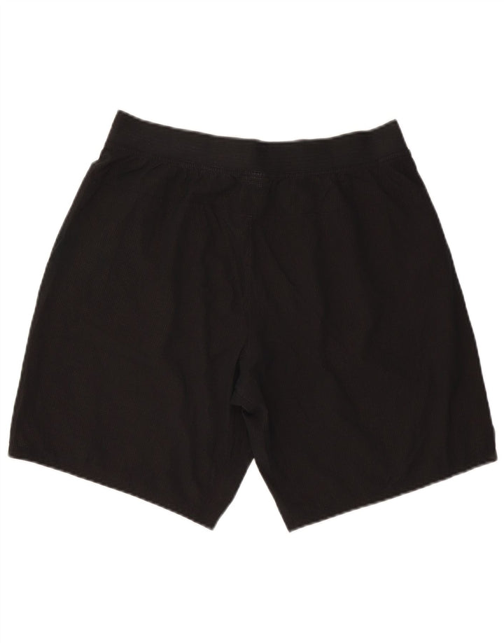 Pantaloni scurți de înot Reebok pentru bărbați, poliester mediu negru
