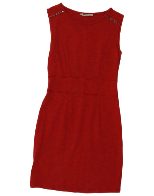 Rochie teacă fără mâneci pentru femei Penny Black UK 12 Medium Red Flecked