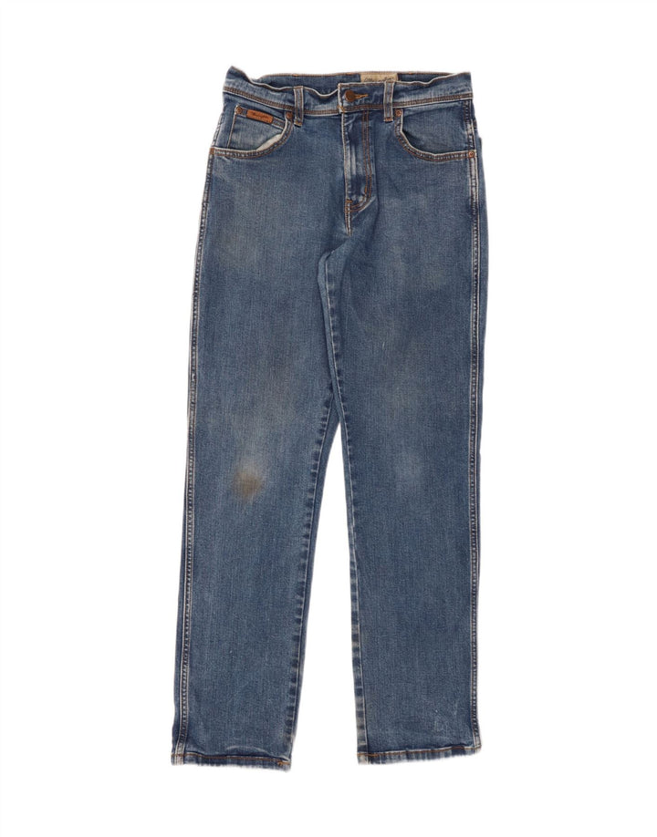 Blugi drepte pentru bărbați WRANGLER Texas W28 L30 albastru