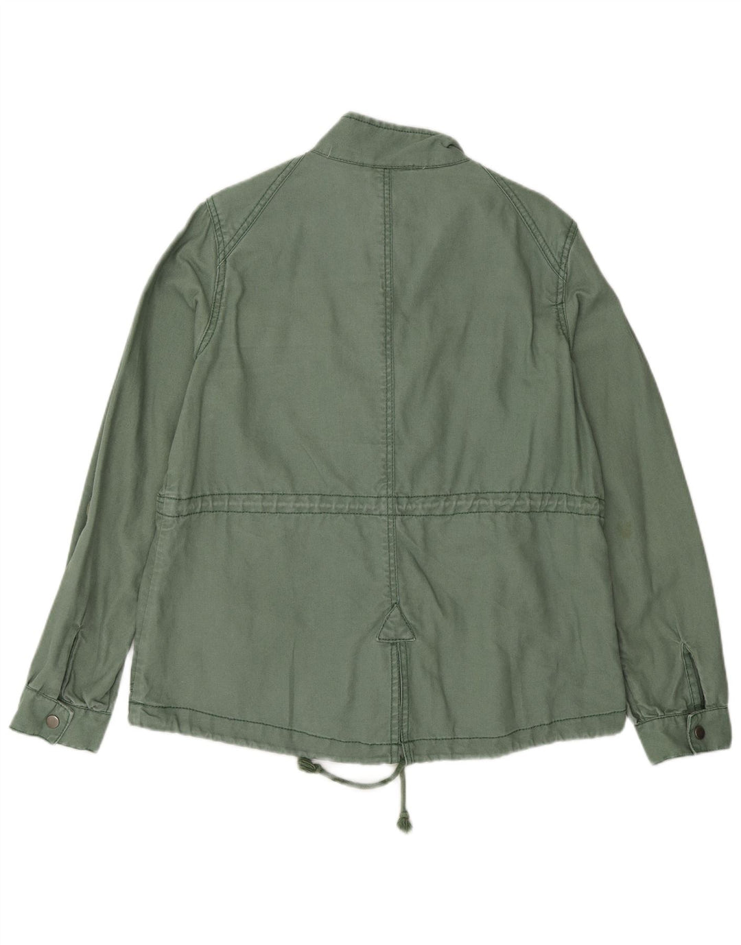MONSOON Jachetă utilitare pentru femei UK 16 Large Green Ramie