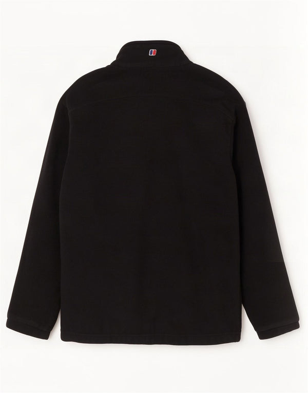 Berghaus Mens Fleece Jacket UK 40 Large Black Polyester