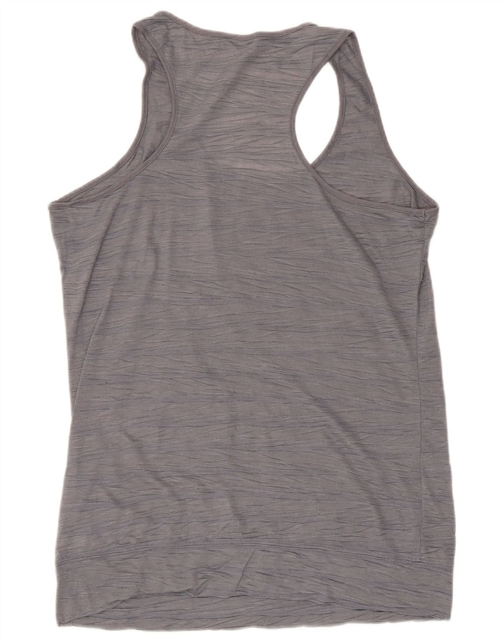 Vest Top pentru femei CALVIN KLEIN UK 14 mare poliester cu dungi gri
