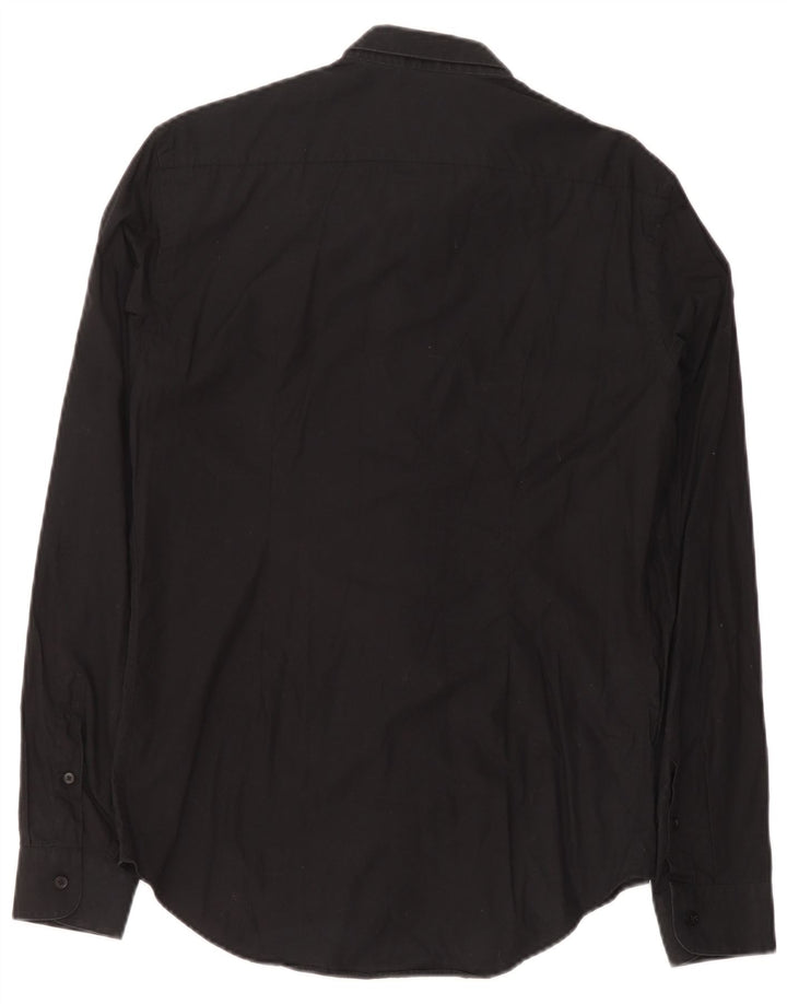 Cămașă Zara bărbați Slim Fit Medium Black