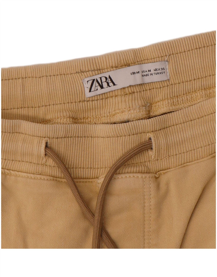 Pantaloni scurți cargo pentru bărbați Zara Medium W31 Bej