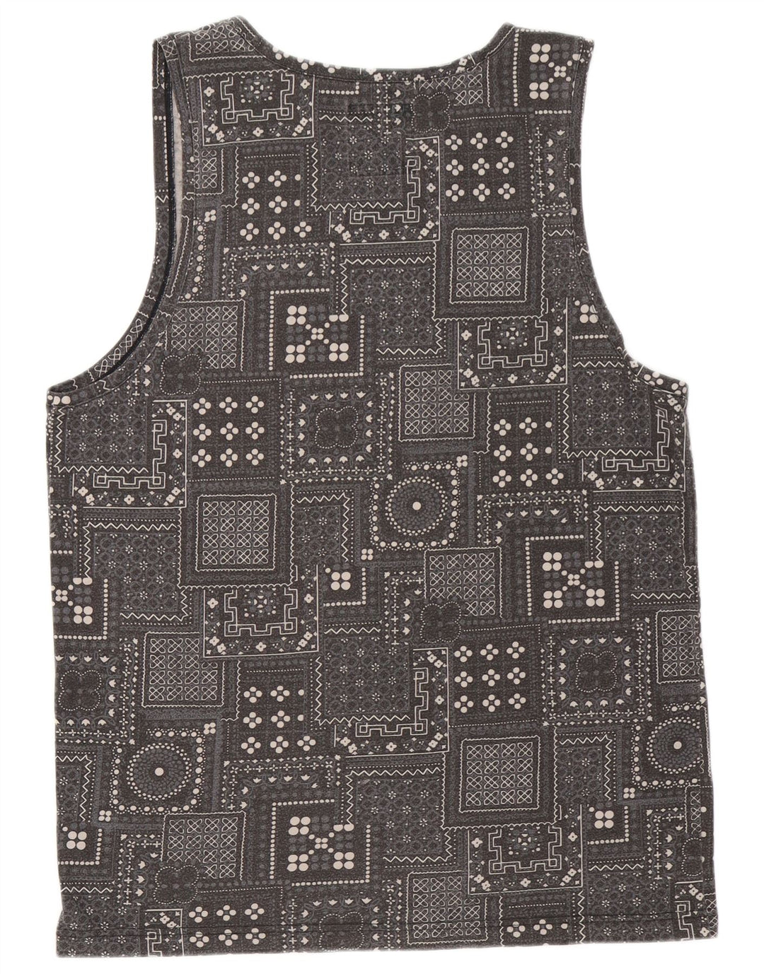 Vestă pentru bărbați Vans XL, bumbac geometric gri