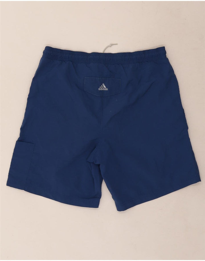 Pantaloni scurți sport pentru bărbați Adidas Mic, albastru, poliamidă