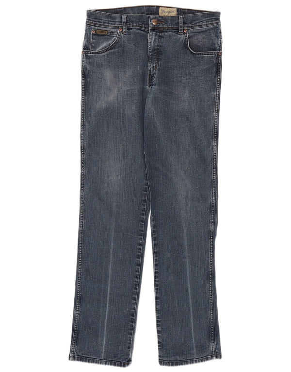 Blugi WRANGLER pentru bărbați Texas drepte W33 L34 albastru