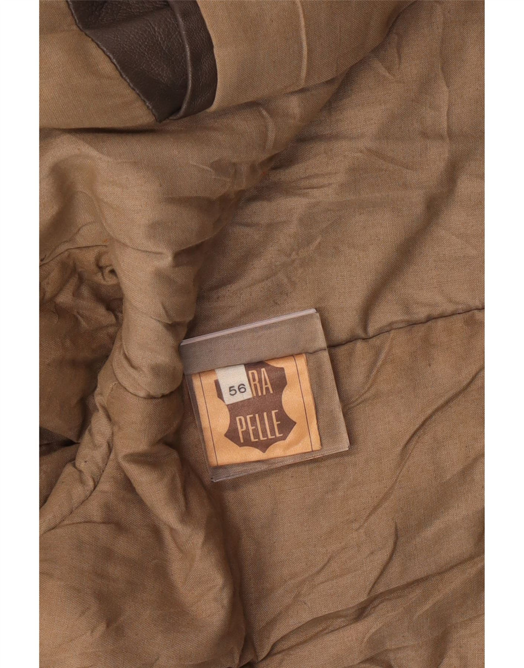 Jachetă militară din piele vintage pentru bărbați IT 56 3XL din piele gri