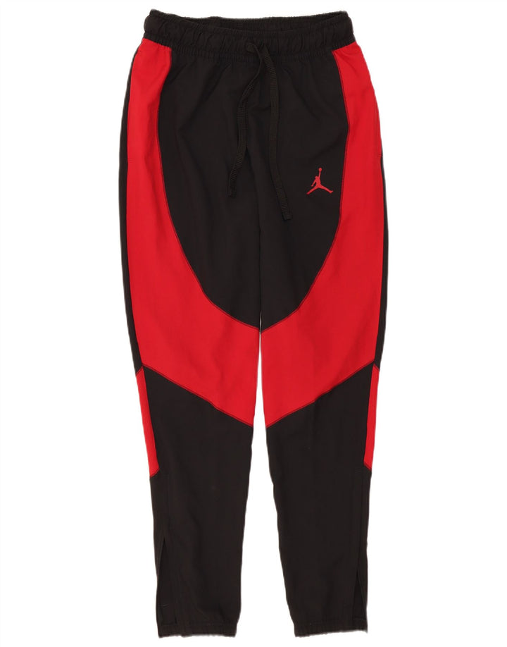 Pantaloni de trening Jordan pentru bărbați Pantaloni de jogging Mici, negru, poliester color bloc