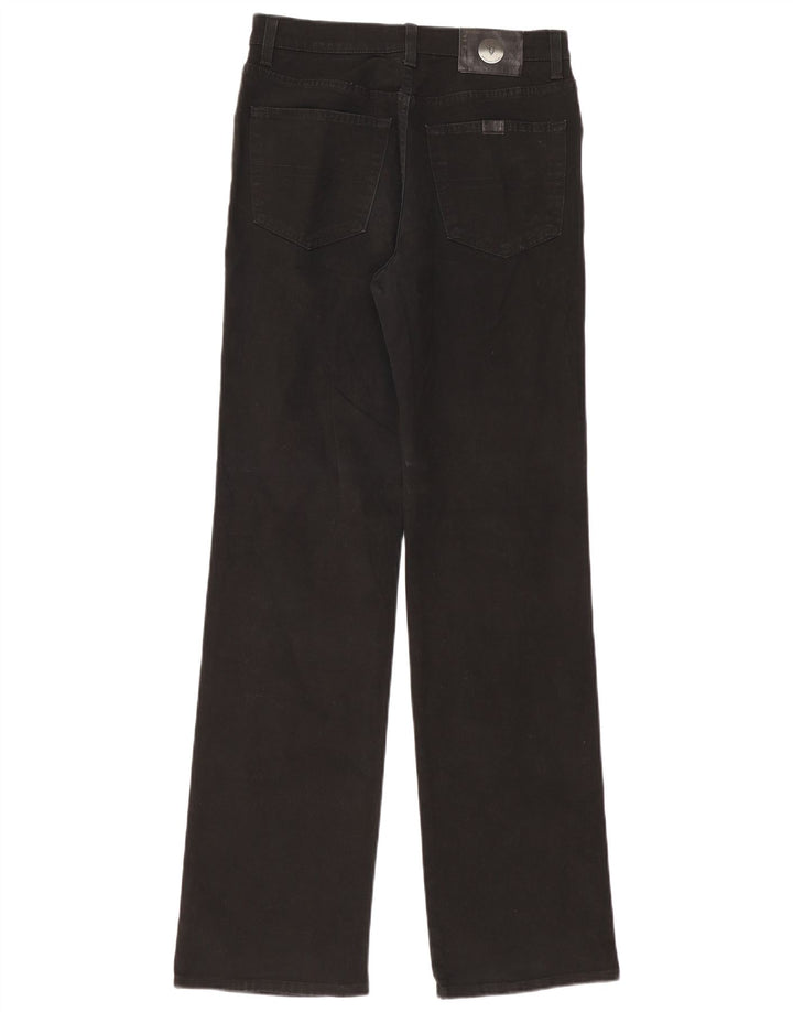 Blugi drepti pentru femei Trussardi W30 L34 bumbac negru