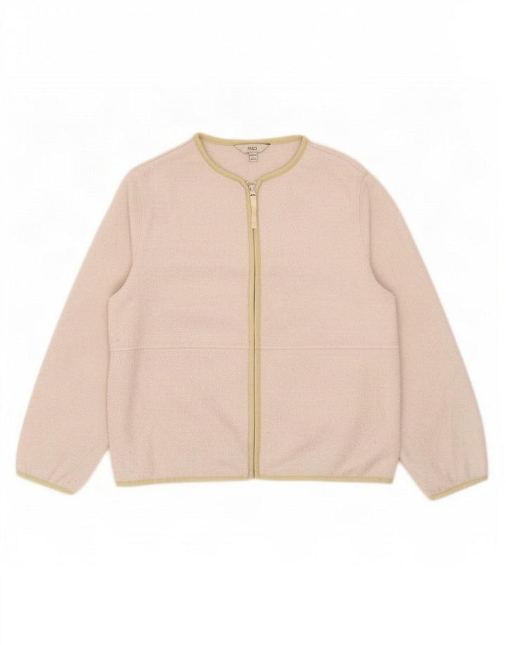 Jachetă fleece pentru femei Marks & Spencer UK 14 Medium Gri Poliester