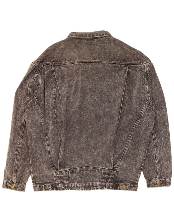 Jachetă de denim vintage pentru bărbați UK 42 XL bumbac gri