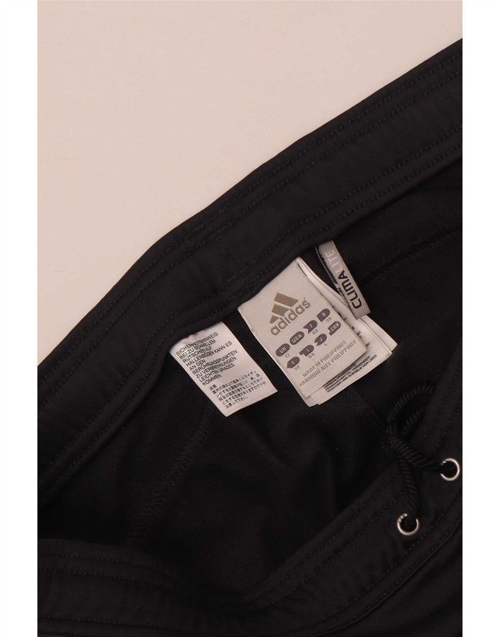 Pantaloni de trening Adidas Climalite pentru femei UK 12 Medium Gri Poliester
