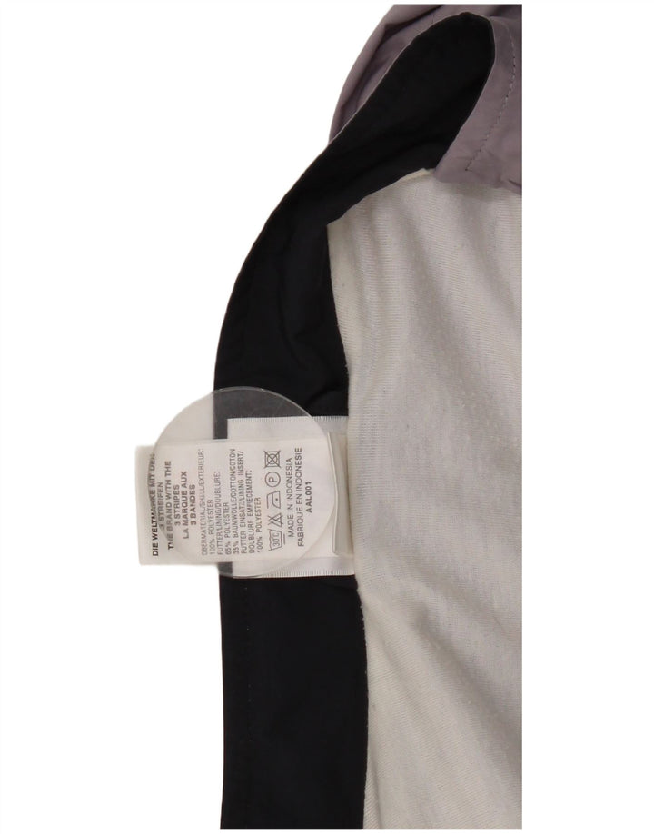 Jachetă de top pentru trening Adidas pentru femei UK 14 mare, violet, poliester color bloc