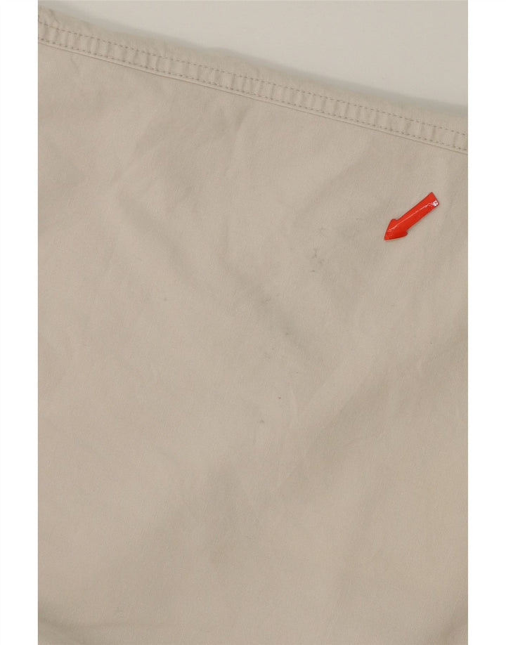 CHAPS Mens Chino Shorts W36 Large  Grey Cotton Vintage Chaps and Second-Hand Chaps from Messina Hembry 