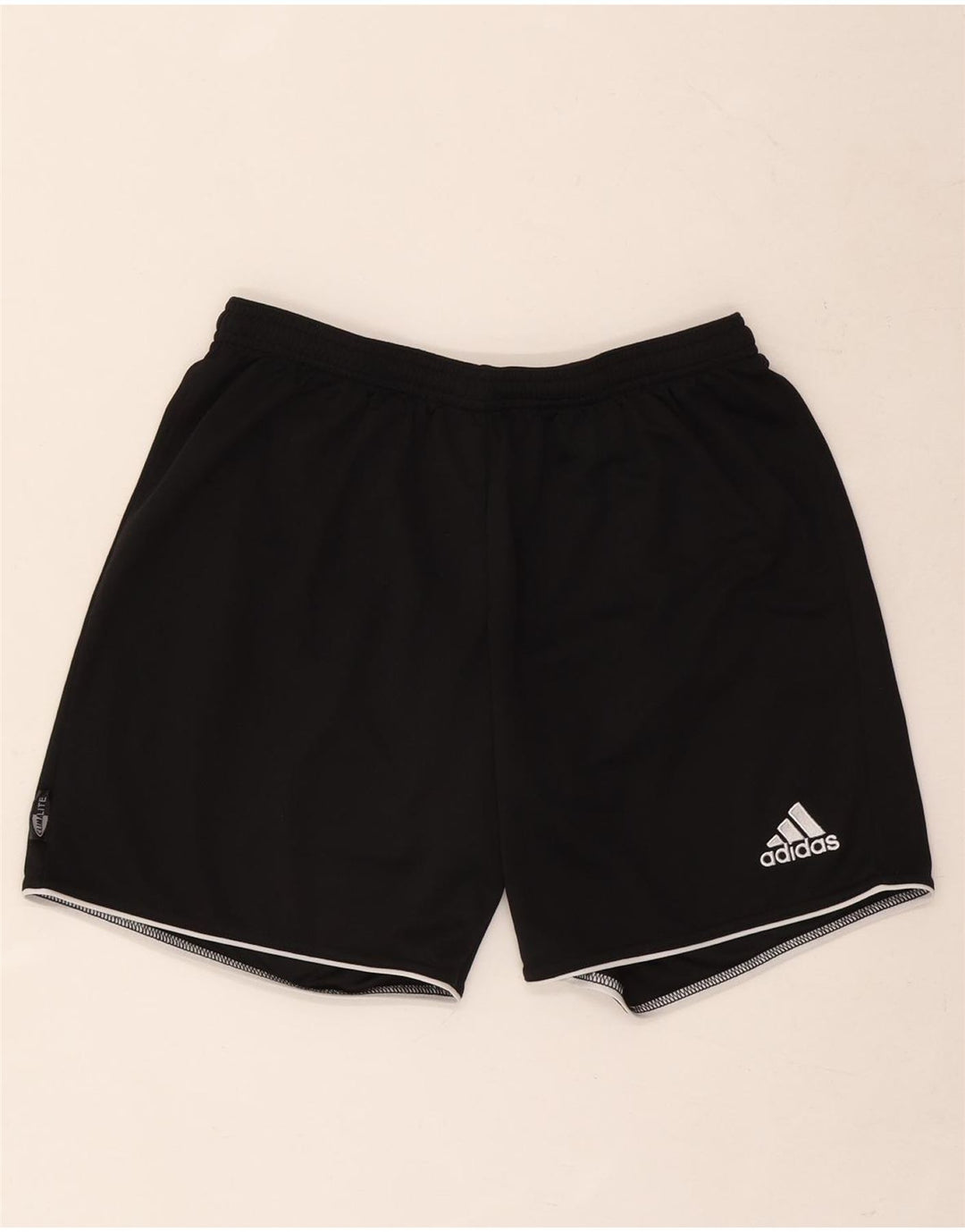 Pantaloni scurți sport pentru bărbați Adidas Climalite, poliester mediu negru