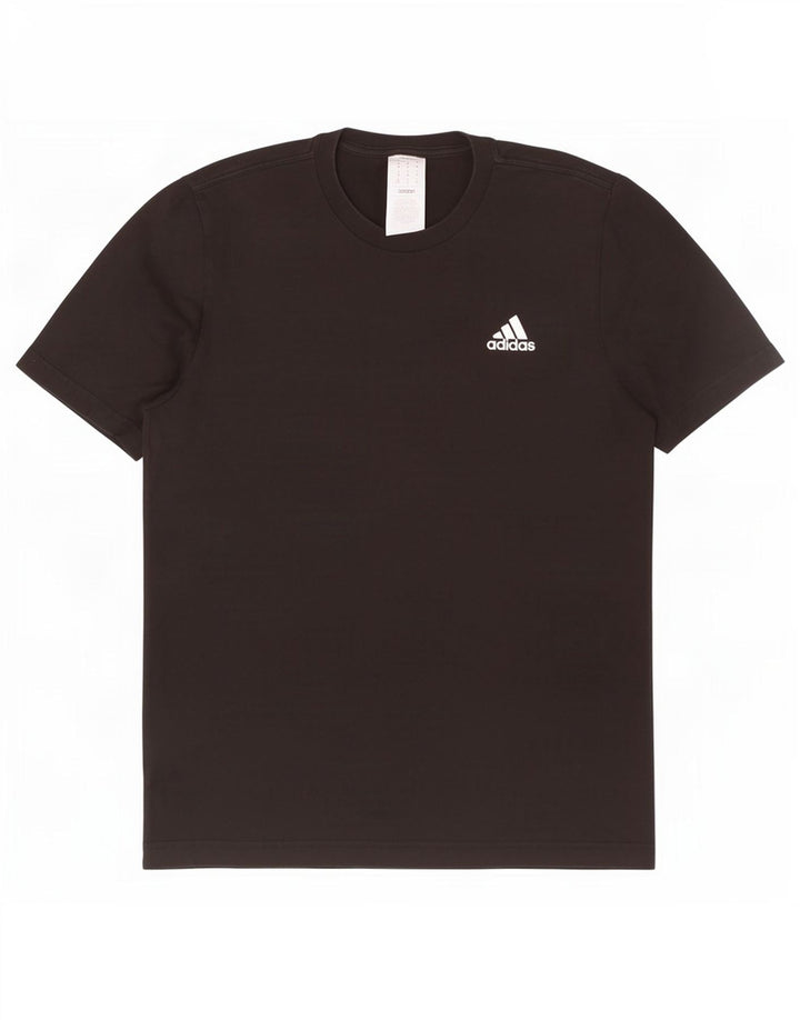 Tricou pentru bărbați Adidas Top Mediu Negru Bumbac
