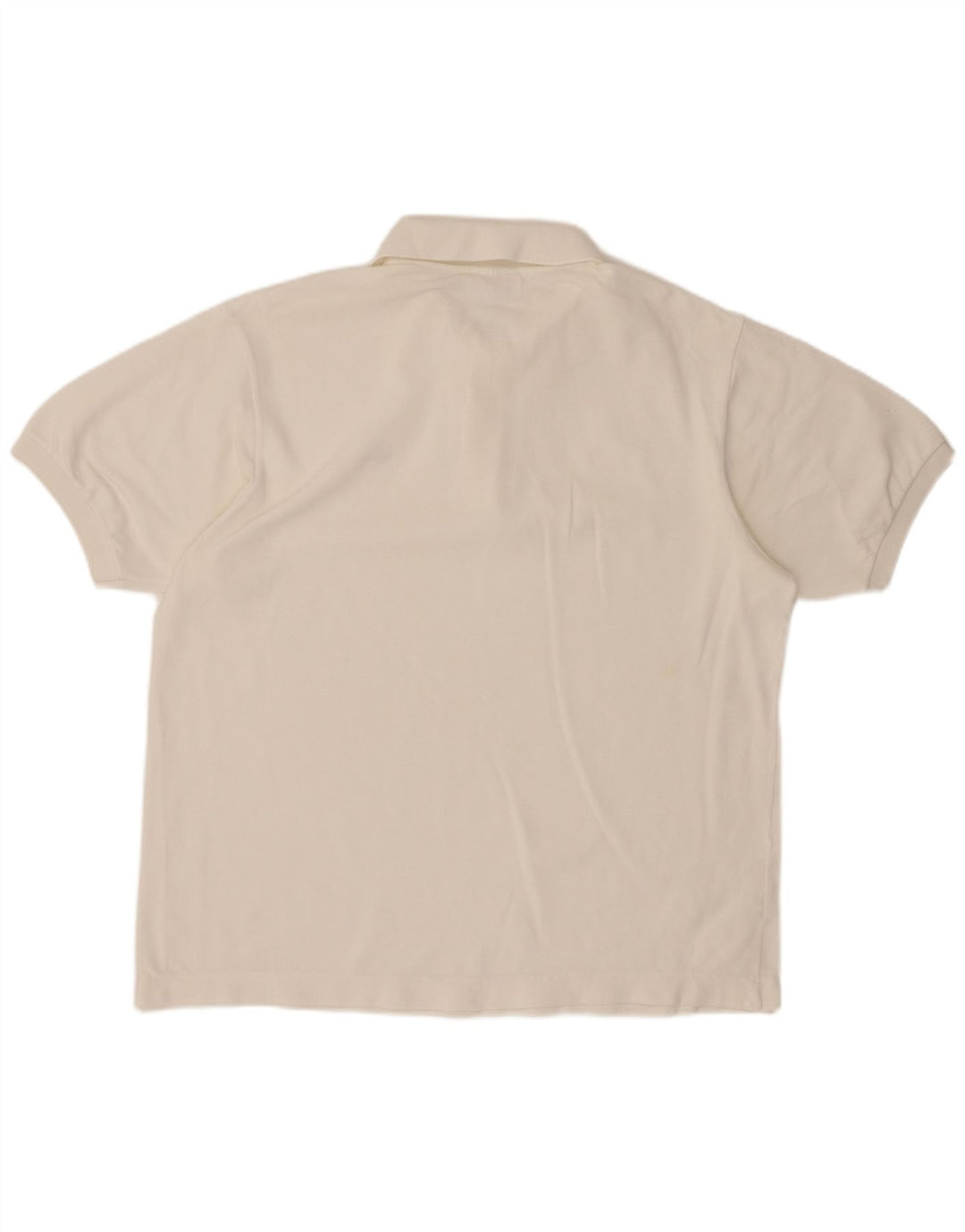 Tricou polo pentru bărbați LACOSTE Mărimea 6 XL Bumbac alb