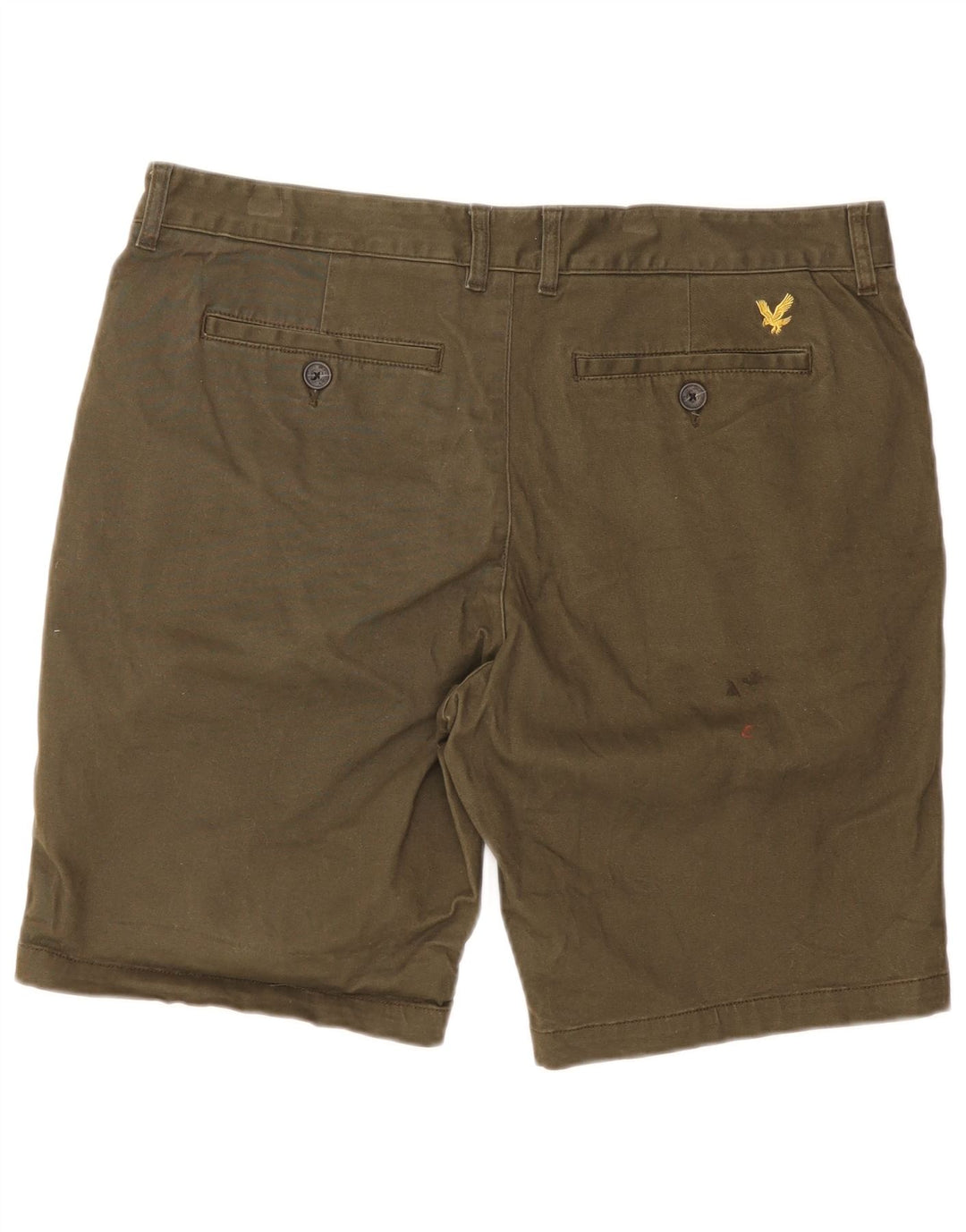 Pantaloni scurți chino LYLE & SCOTT pentru bărbați W36, bumbac kaki mare
