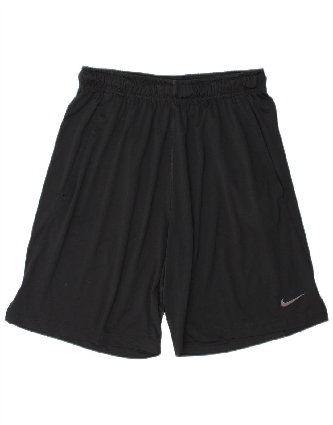 Pantaloni scurți sport Nike Dri Fit pentru bărbați, poliester mediu negru