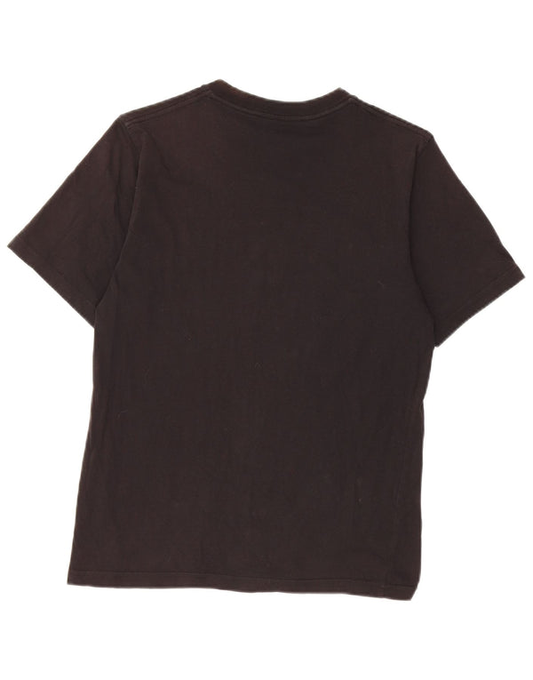 Tricou grafic personalizat Vans Boys Top 12-13 ani bumbac negru
