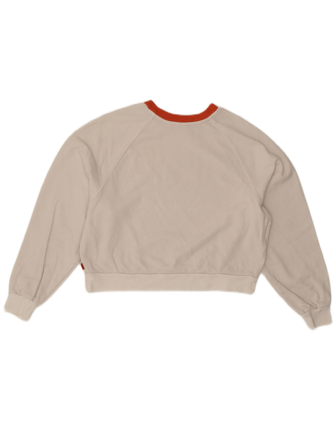 Pulover de hanorac oversize crop grafic LEVI'S UK 6 XS alb