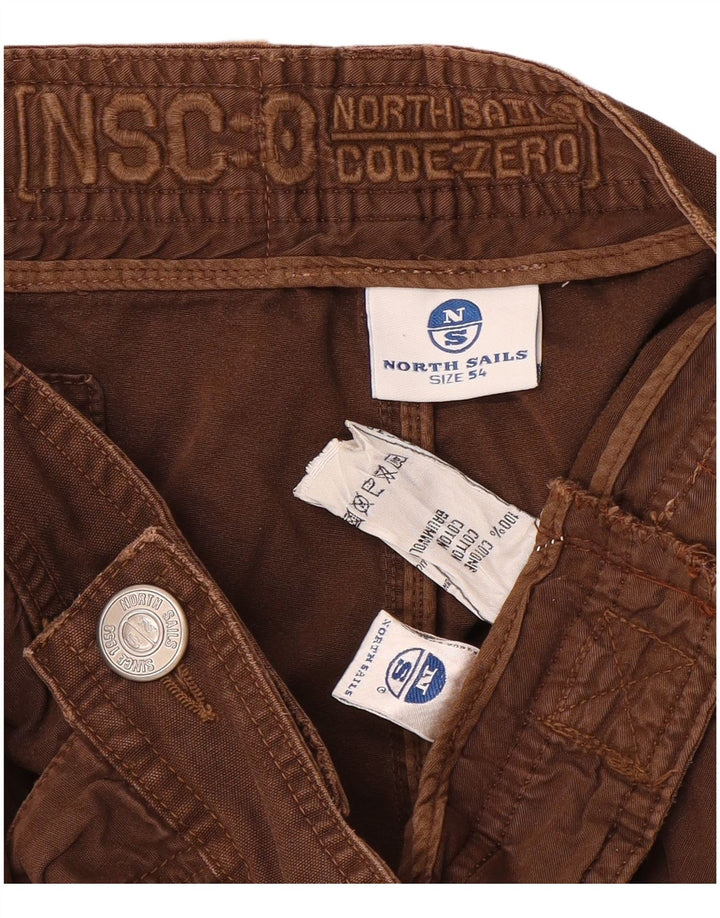 Pantaloni scurți cargo North Sails pentru bărbați IT 54 2XL W32 bumbac maro